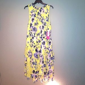 Floral sleeveless dress